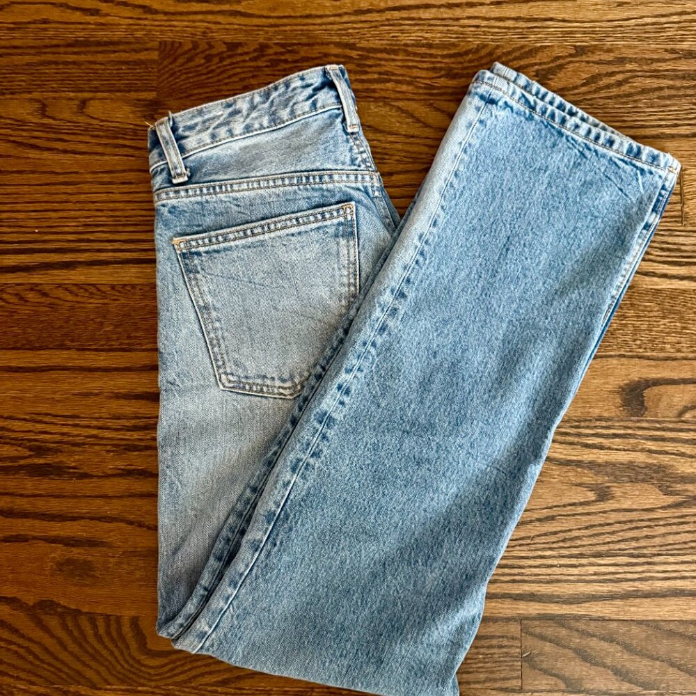 ** ZARA women's straight leg jeans **